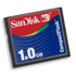 SanDisk 1 GB-os CompactFlash krtya