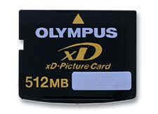 Olympus nagysebessg xD-Picture Card memriakrtyk